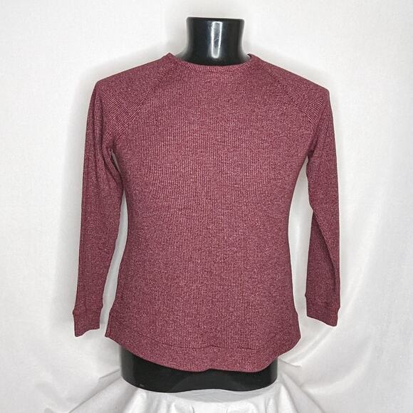 Magellan Men's Long Sleeve Thermal Shirt - Size Large - Maroon - Excellent - Picture 1 of 4